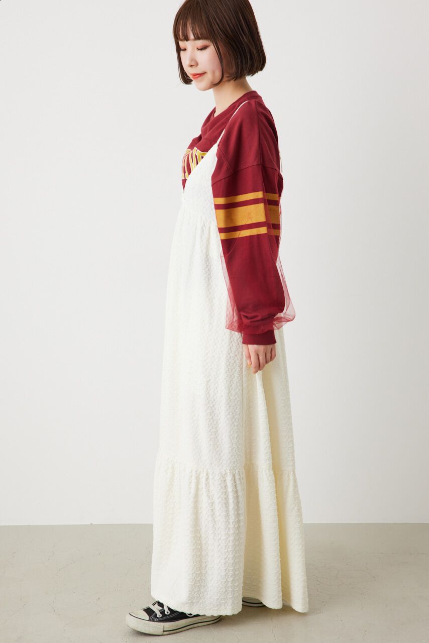 RODEO CROWNS「膨れジャガードキャミワンピース」|ワンピース|