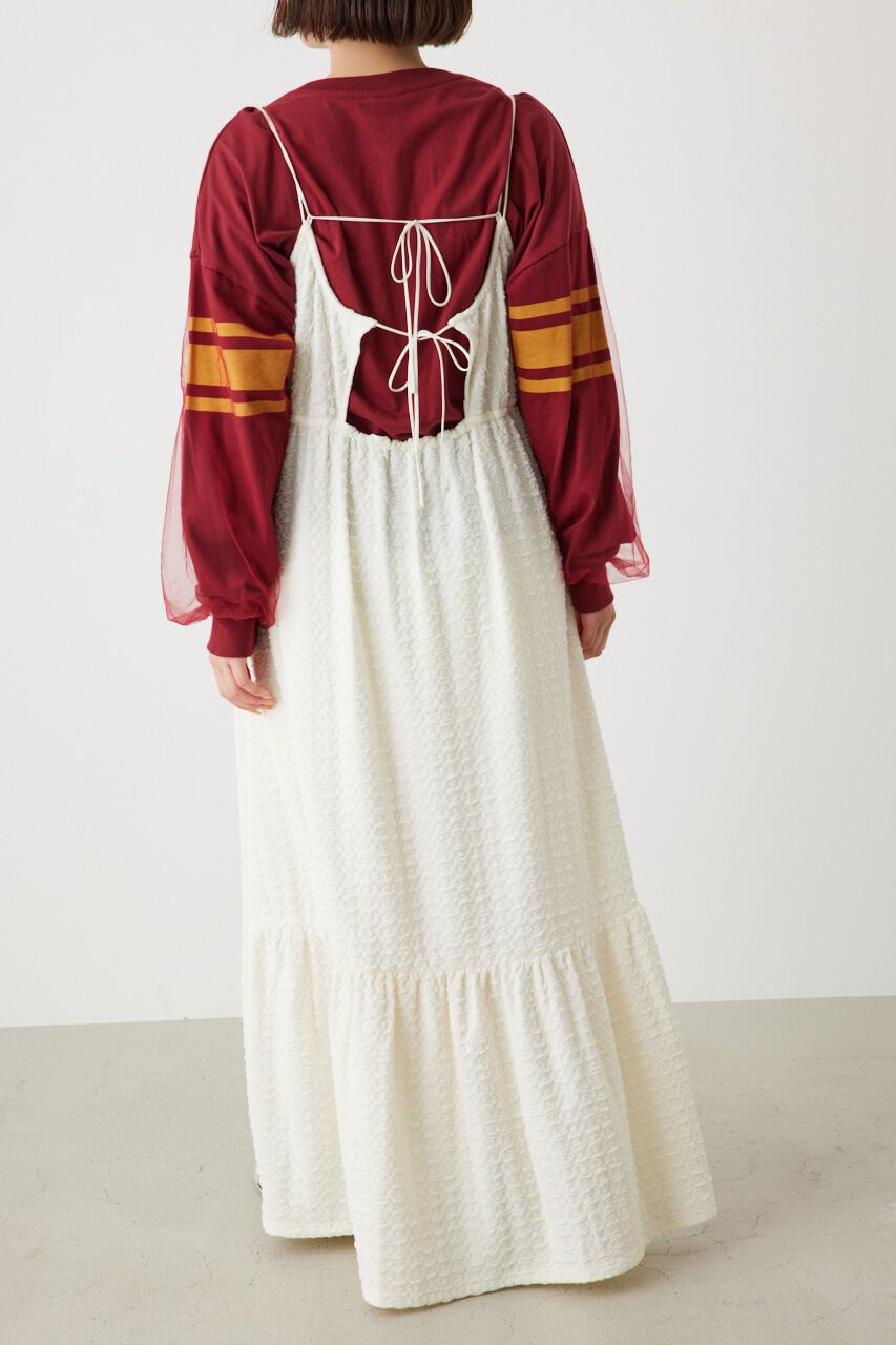 RODEO CROWNS「膨れジャガードキャミワンピース」|ワンピース|