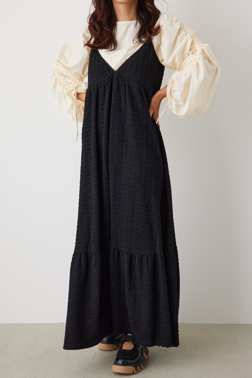 RODEO CROWNS「膨れジャガードキャミワンピース」|ワンピース|