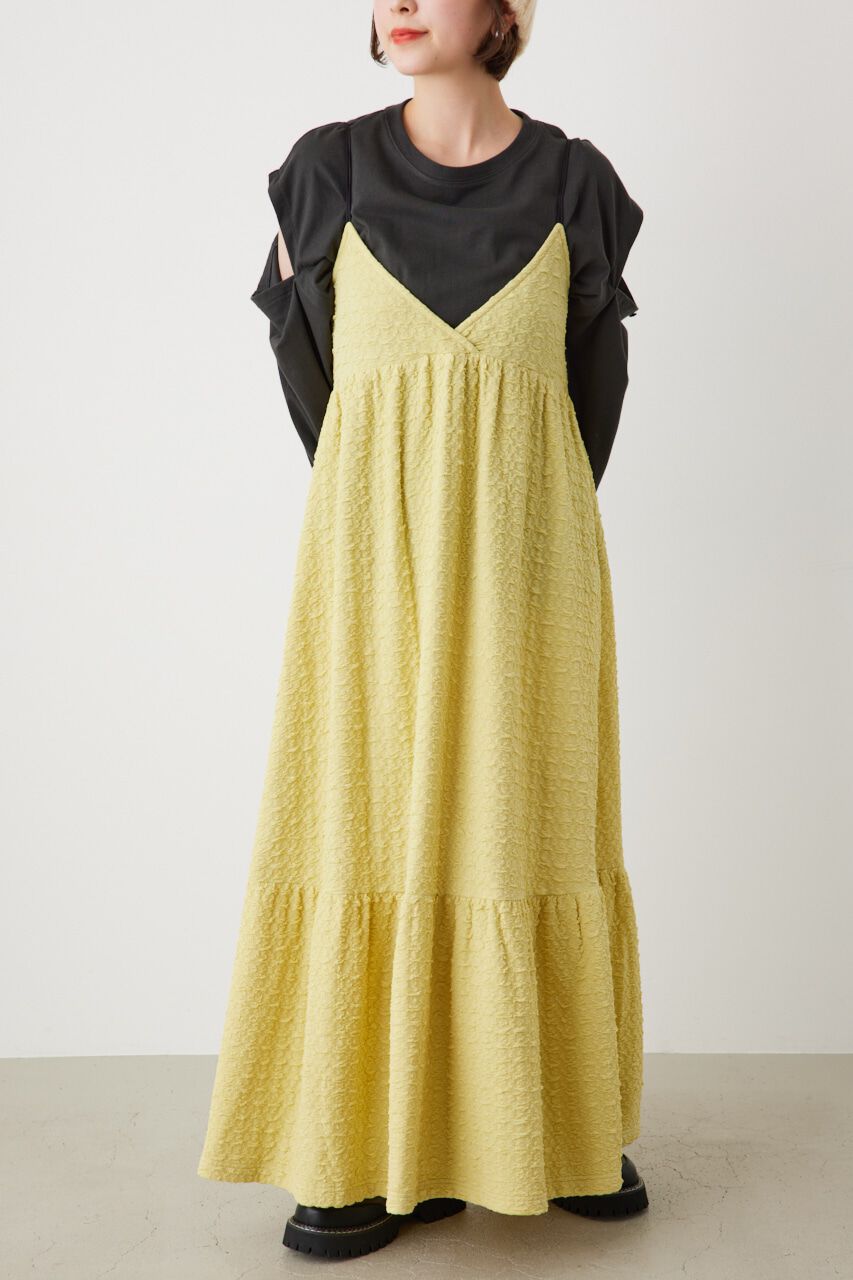 RODEO CROWNS「膨れジャガードキャミワンピース」|ワンピース|