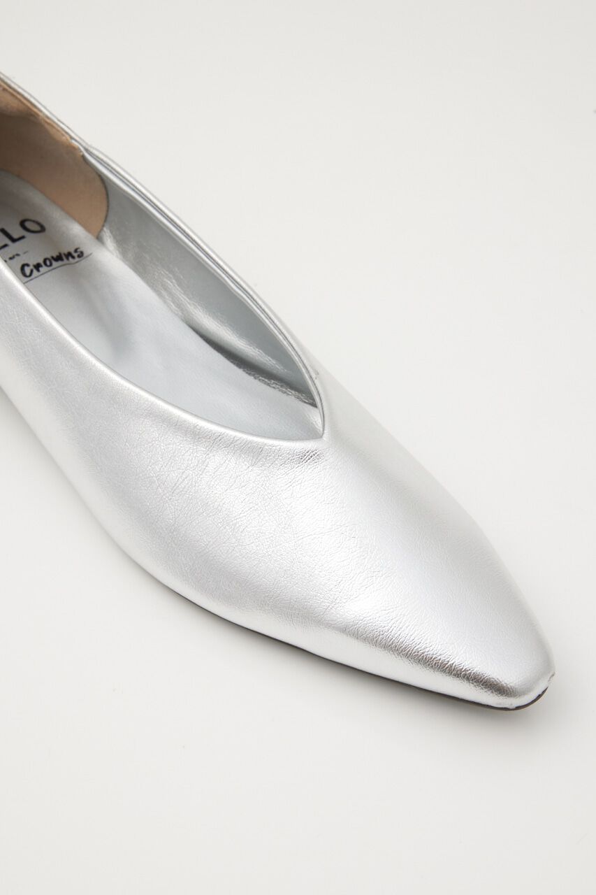 RODEO CROWNS「シャイニーフラットパンプス」|サンダル|