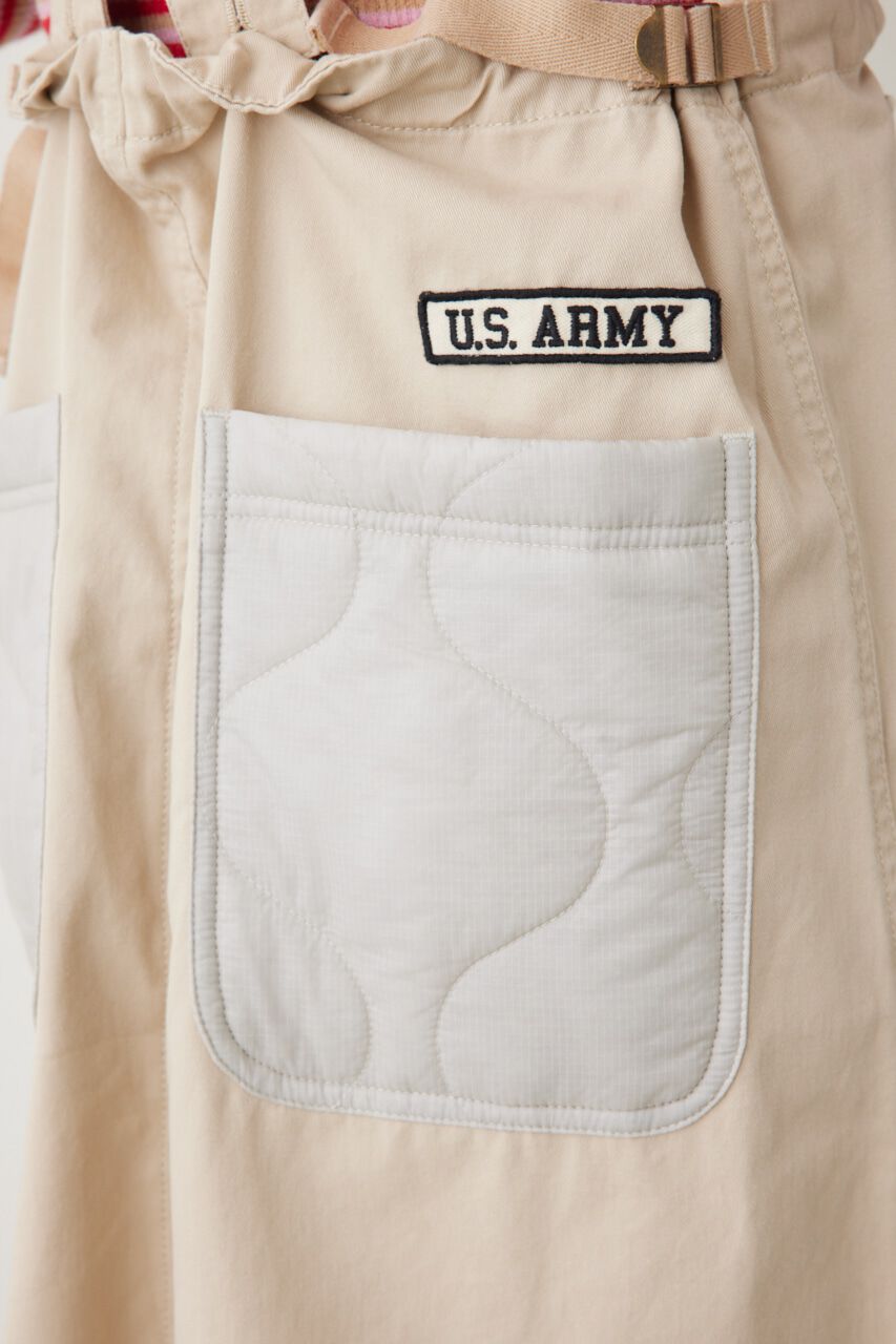 RODEO CROWNS「キルティングドッキングサスペンダースカート」|その他|