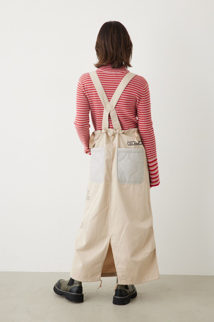 RODEO CROWNS「キルティングドッキングサスペンダースカート」|その他|