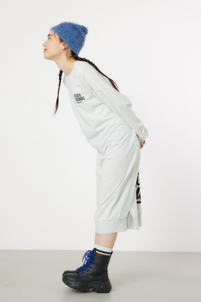 RODEO CROWNS「バックタックロゴワンピース」|ワンピース|