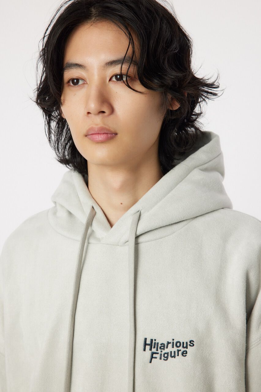 RODEO CROWNS「faux suede backboa フーディー」|パーカー|