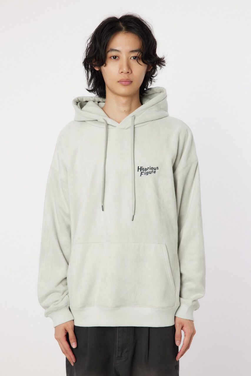 RODEO CROWNS「faux suede backboa フーディー」|パーカー|