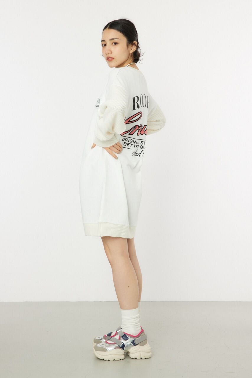 RODEO CROWNS「ドッキングロゴニットワンピース」|ワンピース|