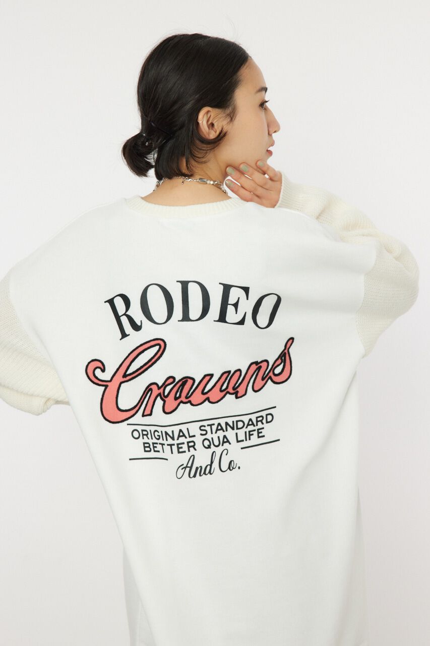 RODEO CROWNS「ドッキングロゴニットワンピース」|ワンピース|