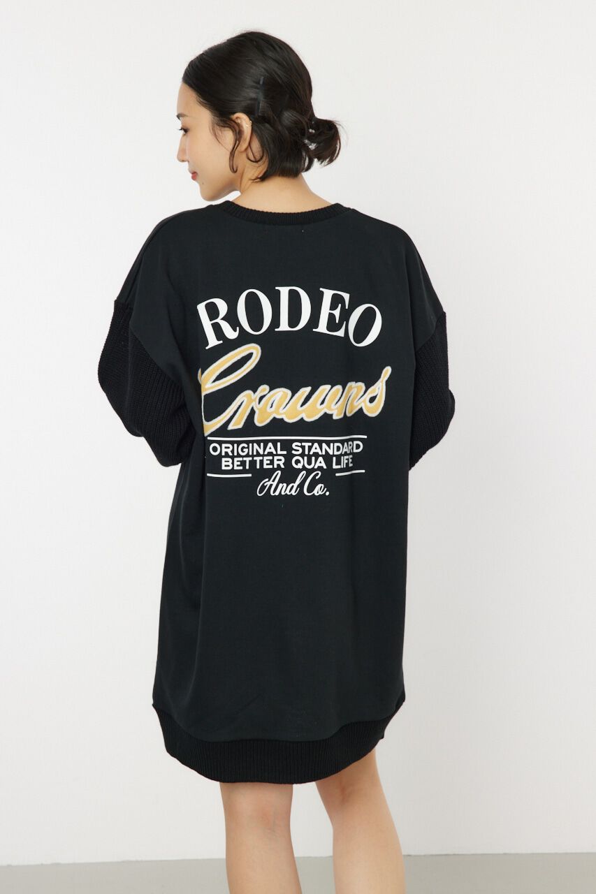 RODEO CROWNS「ドッキングロゴニットワンピース」|ワンピース|