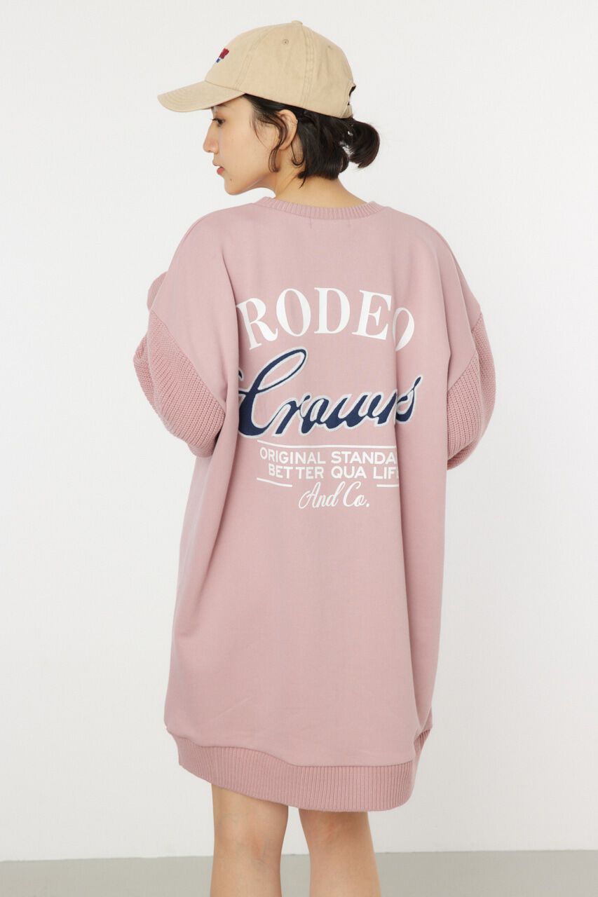 RODEO CROWNS「ドッキングロゴニットワンピース」|ワンピース|