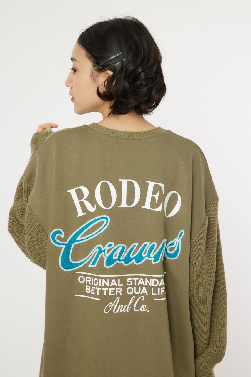RODEO CROWNS「ドッキングロゴニットワンピース」|ワンピース|