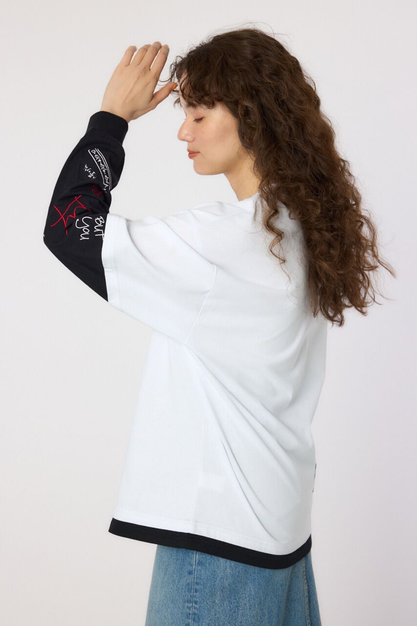 RODEO CROWNS「フェイクレイヤードロングスリーブTシャツ」|Tシャツ・カットソー|