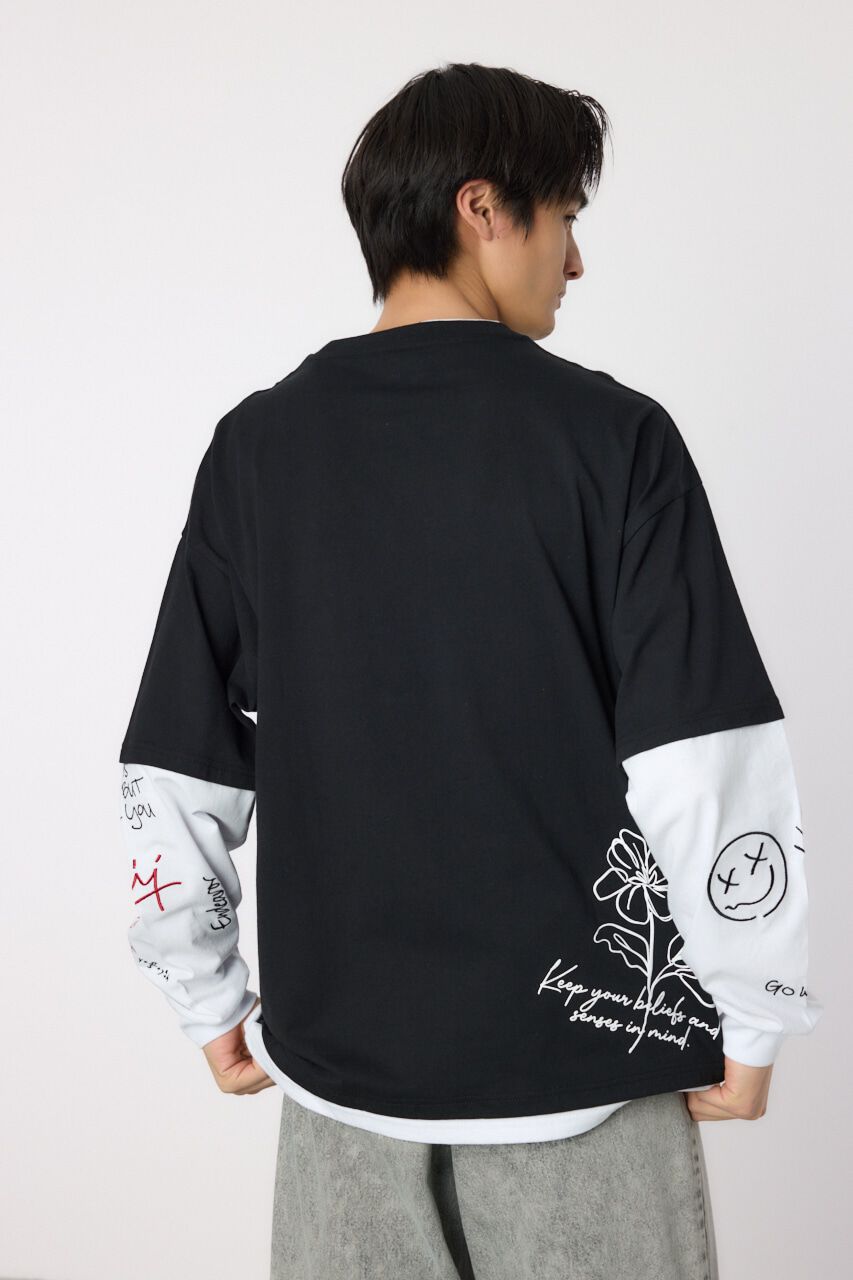 RODEO CROWNS「フェイクレイヤードロングスリーブTシャツ」|Tシャツ・カットソー|