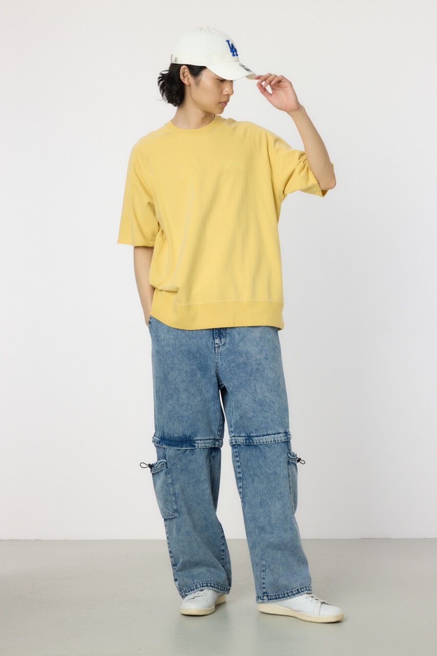 RODEO CROWNS「CIRCLE エンボスロゴ半袖スウェットトップス」|Tシャツ・カットソー|