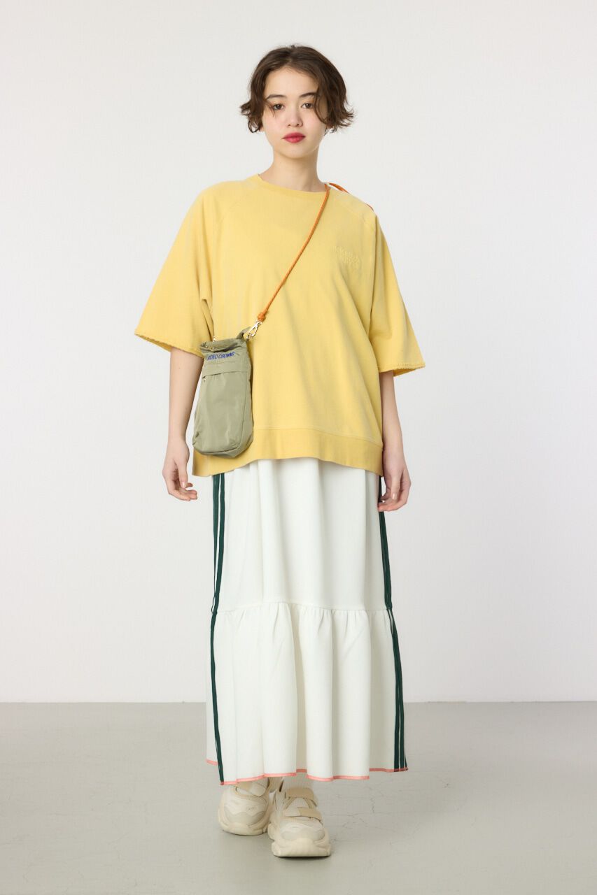 RODEO CROWNS「CIRCLE エンボスロゴ半袖スウェットトップス」|Tシャツ・カットソー|