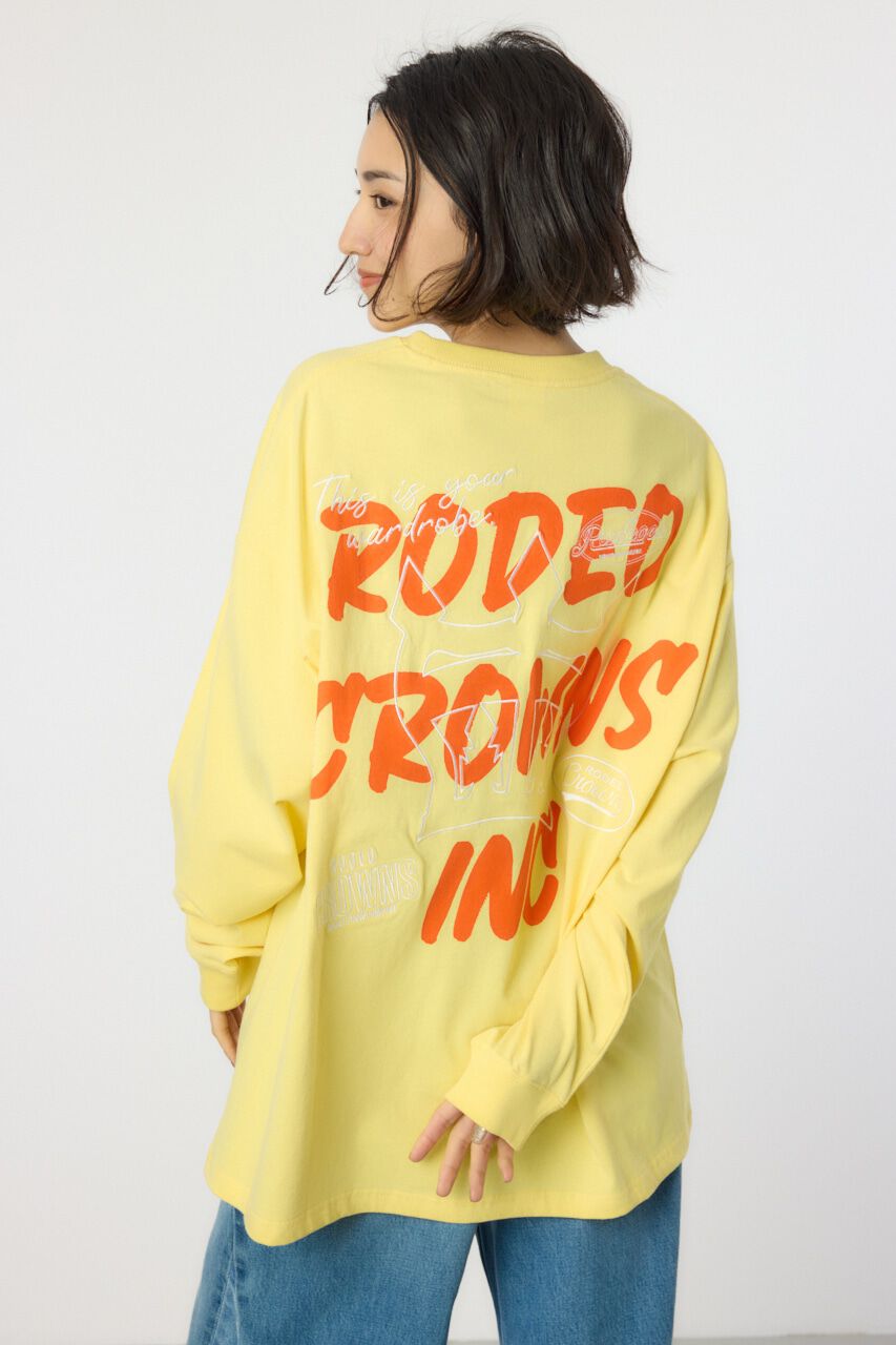 RODEO CROWNS「BACK SKETCH LOGO ロングTシャツ」|Tシャツ・カットソー|