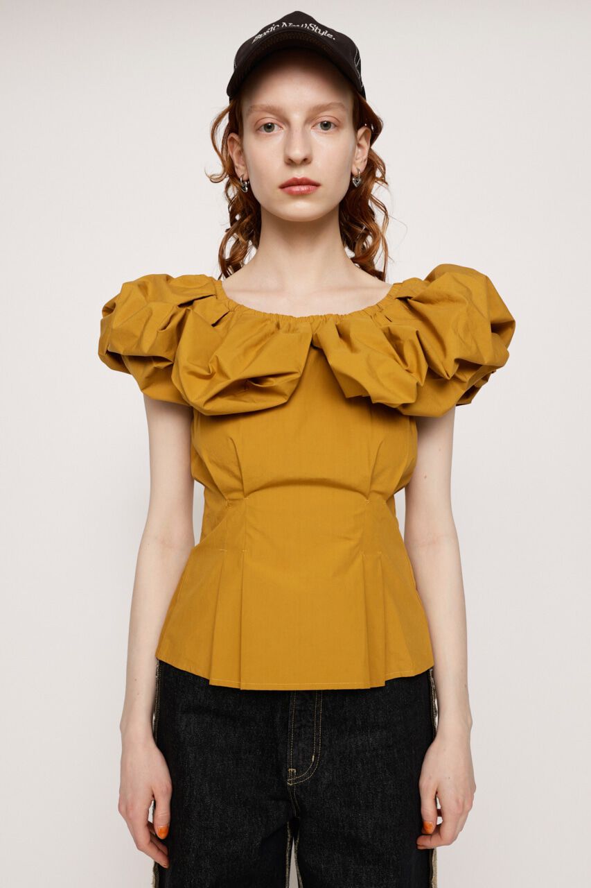 SLY「2WAY VOLUME FRILL ブラウス」|シャツ・ブラウス|