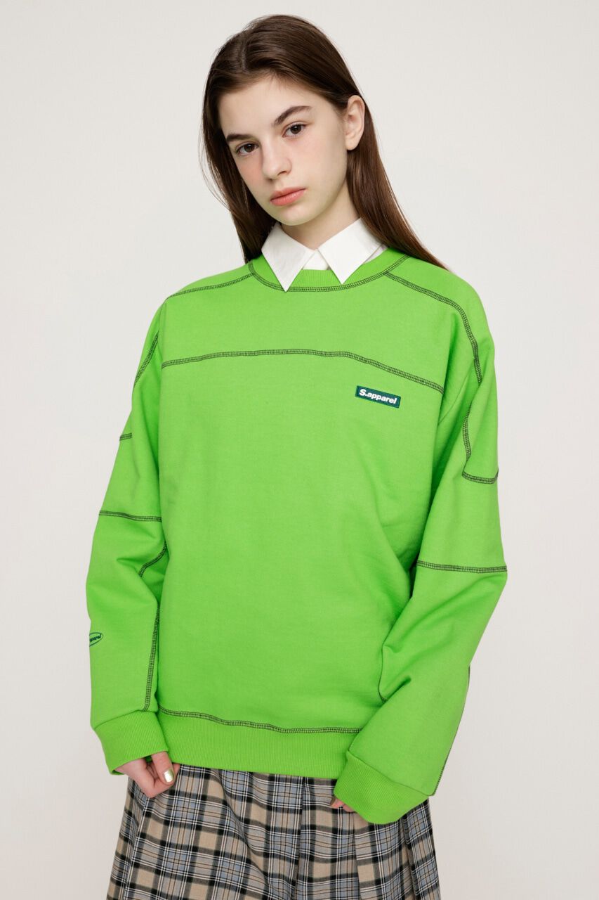 SLY「STITCHED LINE SW トップス」|Tシャツ・カットソー|