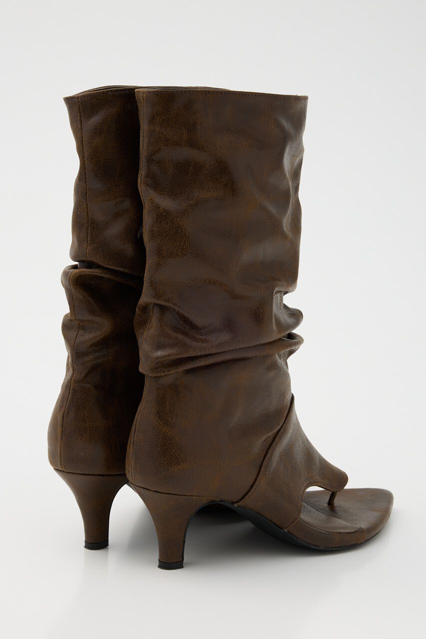 LAGUA GEM「THONG FAUX LEATHER ブーツ」|サンダル|