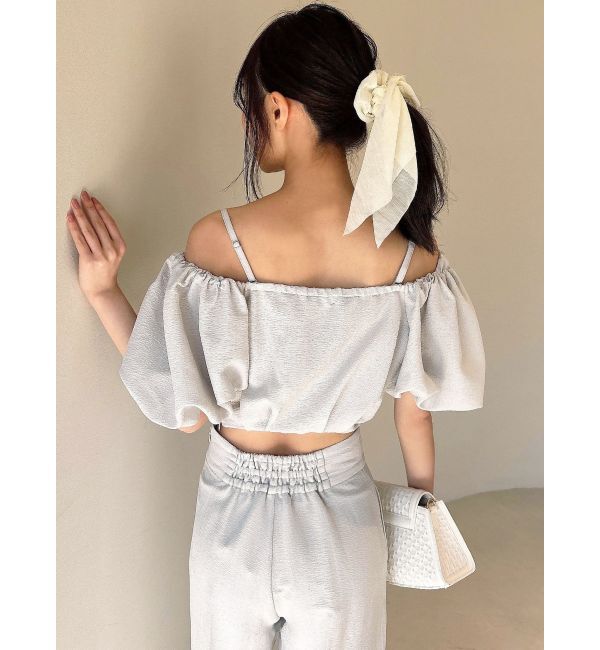 RESEXXY「バルーンスリーブオフショルブラウス【セットアップ着用可能】」|シャツ・ブラウス|