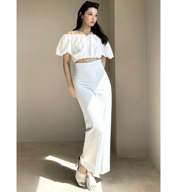 RESEXXY「バルーンスリーブオフショルブラウス【セットアップ着用可能】」|シャツ・ブラウス|