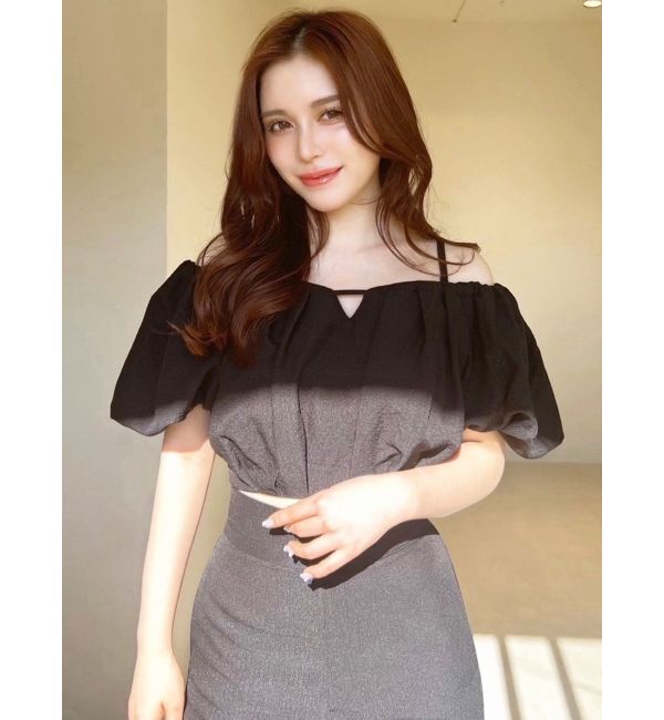 RESEXXY「バルーンスリーブオフショルブラウス【セットアップ着用可能】」|シャツ・ブラウス|