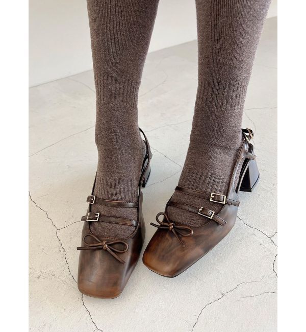 RESEXXY「スクエアトゥメリージェーン」|その他|ブラウン