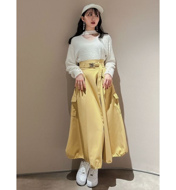 dazzlin「カーゴポケットバルーンスカート」|スカート|