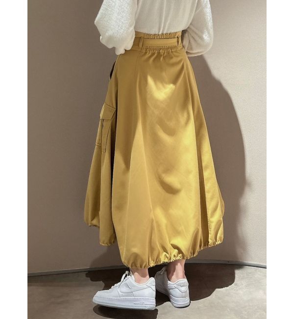 dazzlin「カーゴポケットバルーンスカート」|スカート|