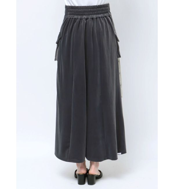 dazzlin「【FILA&times;dazzlin】別珍ポケットフレアスカート」|スカート|