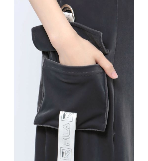 dazzlin「【FILA&times;dazzlin】別珍ポケットフレアスカート」|スカート|