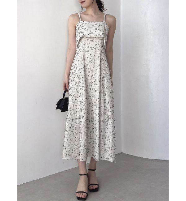 dazzlin「キャミレイヤードバックプリーツワンピース」|ワンピース|