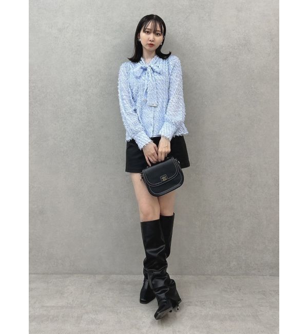 dazzlin「カバーロング2wayブーツ」|ロングブーツ|