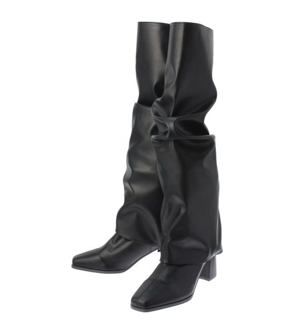 dazzlin「カバーロング2wayブーツ」|ロングブーツ|