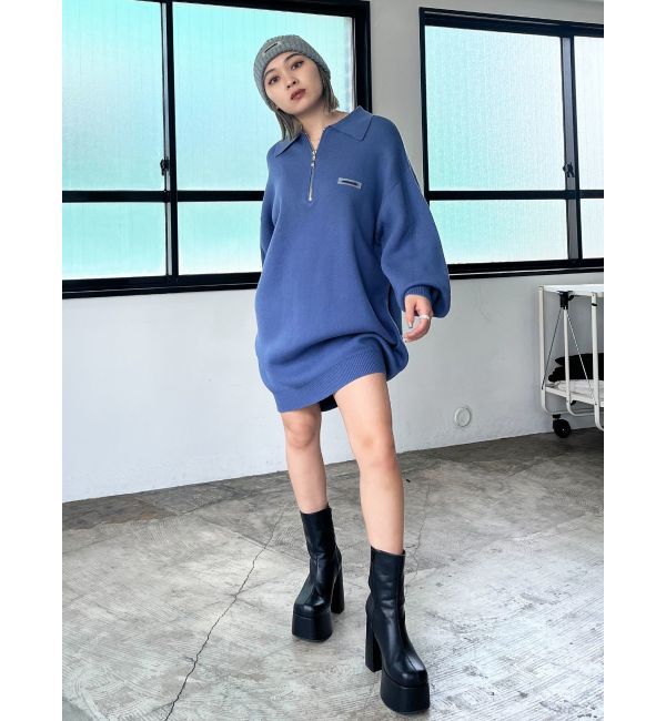 EMODA「スクエアショートブーツ」|ショートブーツ|