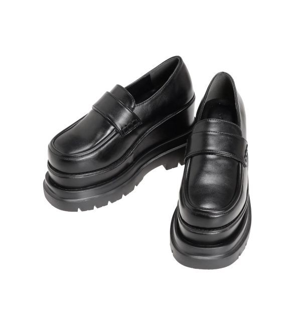 EMODA「タンクヒールローファー」|ローファー|