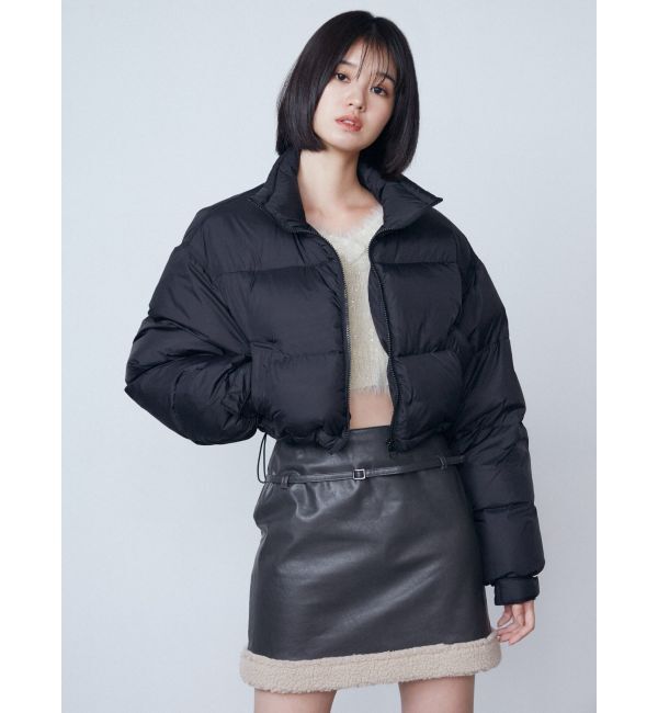 EMODA「スタンド2WAYダウンブルゾン」|ブルゾン・スタジャン|