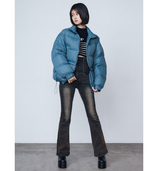 EMODA「スタンド2WAYダウンブルゾン」|ブルゾン・スタジャン|