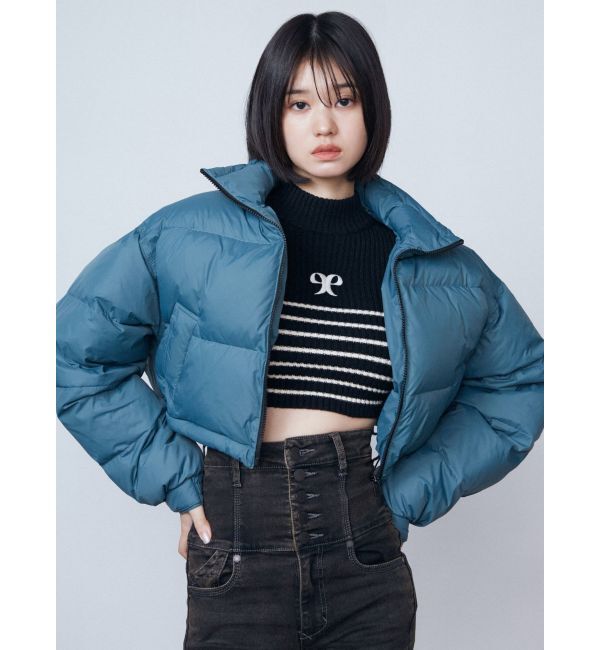 EMODA「スタンド2WAYダウンブルゾン」|ブルゾン・スタジャン|