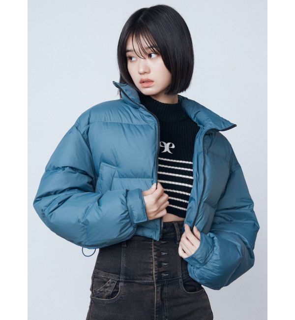 EMODA「スタンド2WAYダウンブルゾン」|ブルゾン・スタジャン|