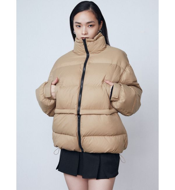 EMODA「スタンド2WAYダウンブルゾン」|ブルゾン・スタジャン|