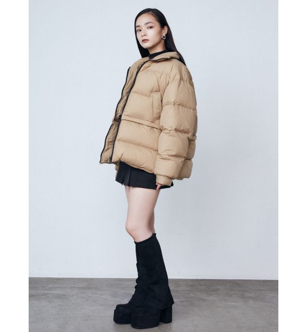 EMODA「スタンド2WAYダウンブルゾン」|ブルゾン・スタジャン|