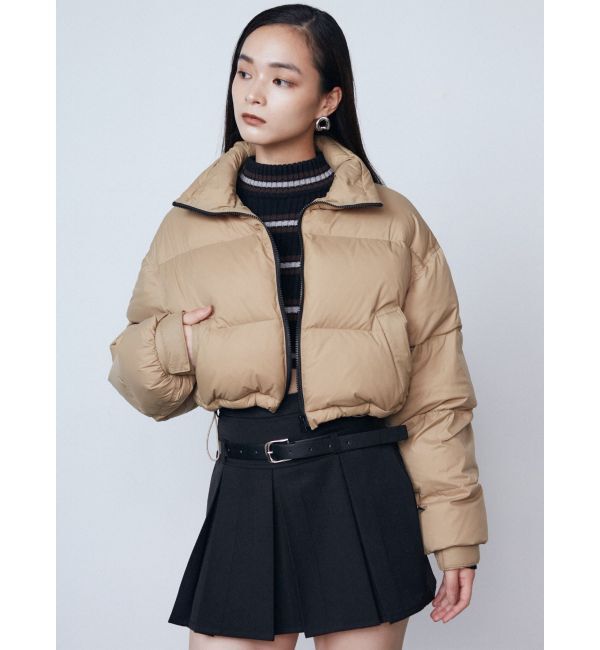 EMODA「スタンド2WAYダウンブルゾン」|ブルゾン・スタジャン|