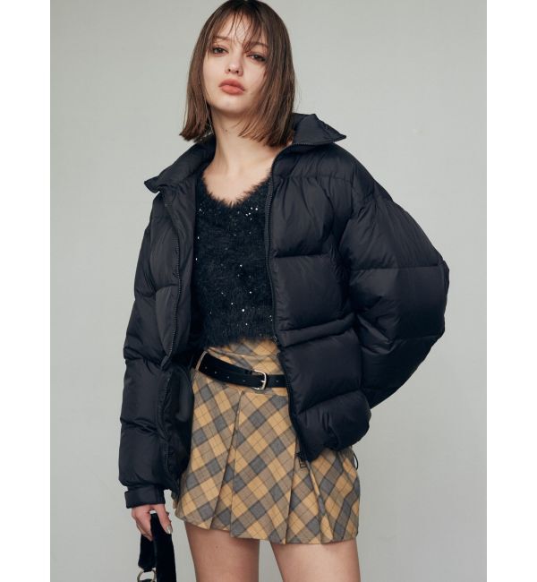 EMODA「スタンド2WAYダウンブルゾン」|ブルゾン・スタジャン|