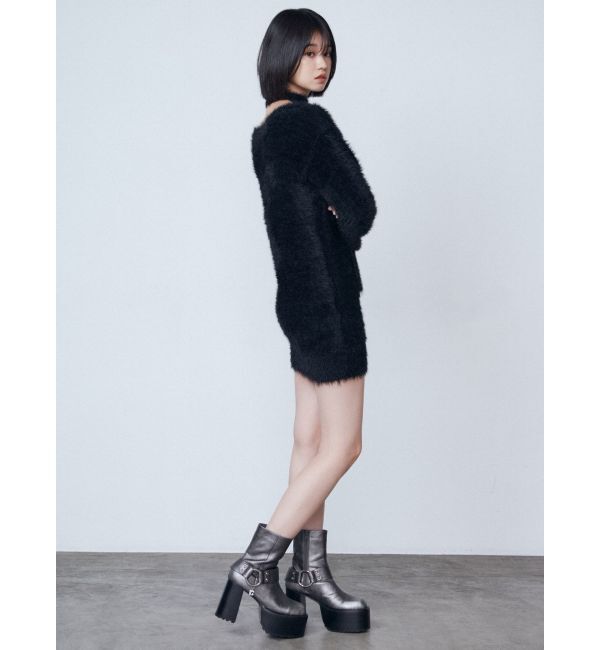 EMODA「チャームバルキーブーツ」|ショートブーツ|