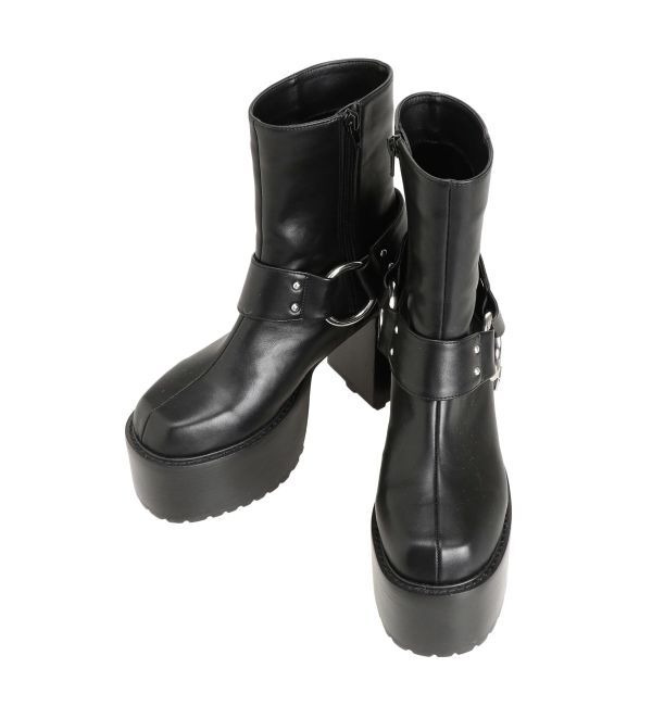 EMODA「チャームバルキーブーツ」|ショートブーツ|