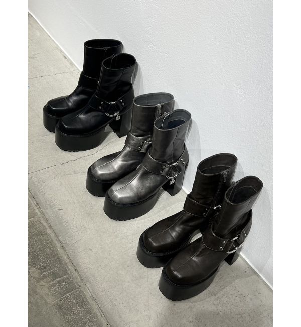 EMODA「チャームバルキーブーツ」|ショートブーツ|