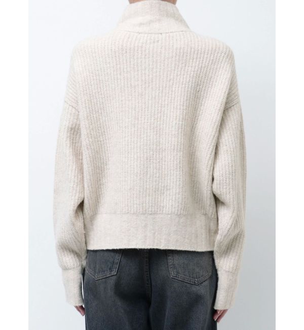 EMODA「【WEB限定】ルーズハイネックリブニット」|カーディガン|