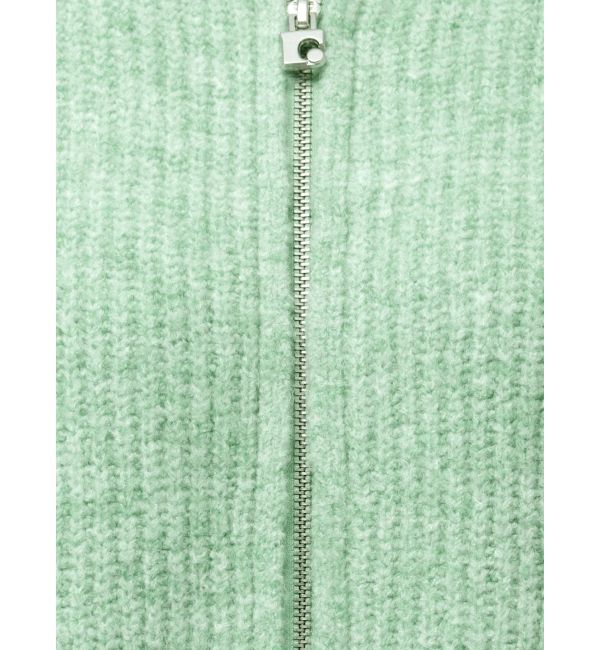 EMODA「【WEB限定】ルーズハイネックリブニット」|カーディガン|