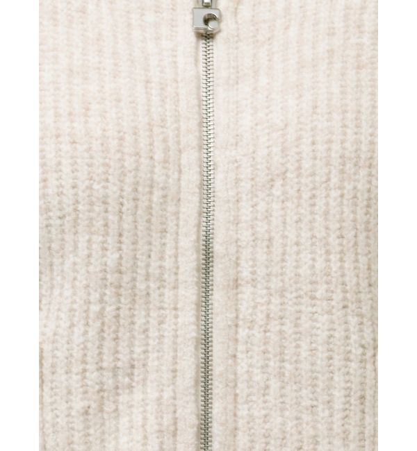 EMODA「【WEB限定】ルーズハイネックリブニット」|カーディガン|